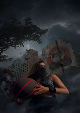 Urban Basketball Art