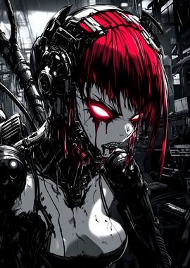 Cyberpunk Anime Girl