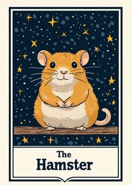 Cute Hamster Illustration