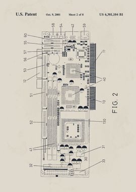 Interface card-type motherboard for a computer Patent