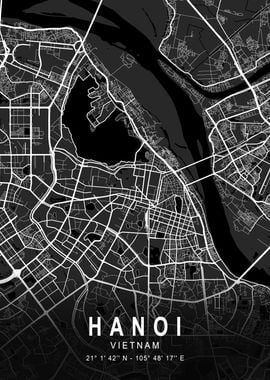 Hanoi City Map