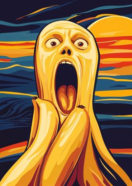 The Scream Banana