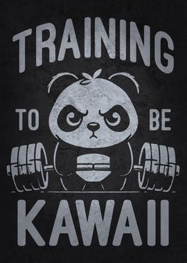 Gym Panda Training To Be Kawaii