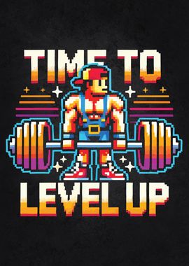 Time To Level Up, Gym Gamer, Workout Gaming