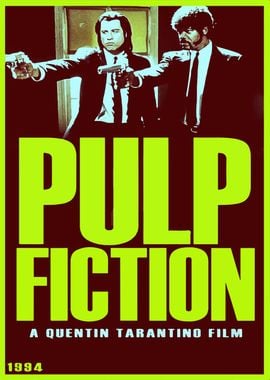 Pulp Fiction Movie Poster