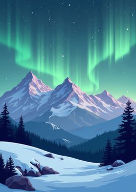 Northern Lights Mountains