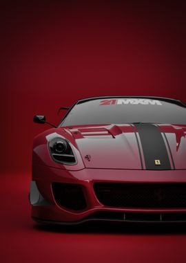 Ferrari 599XX Evoluzione 2011 - Half Front