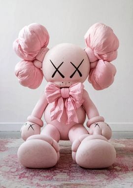 Pink Plush Toy Figure