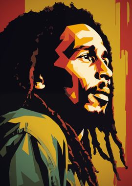 Bob Marley Portrait