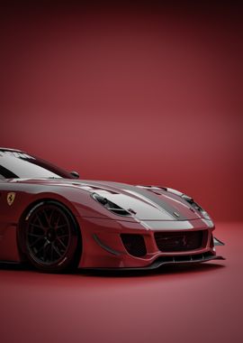 Ferrari 599XX Evoluzione 2011 - Front side