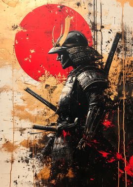 Samurai Warrior Painting