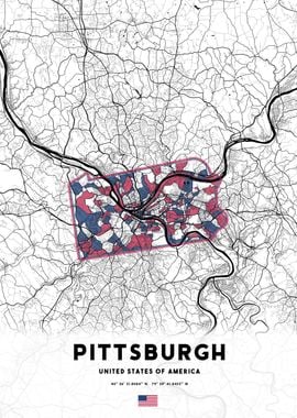 Pittsburgh City Map