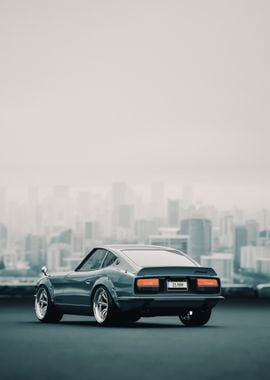 Datsun 240Z Classic Car - Back Side