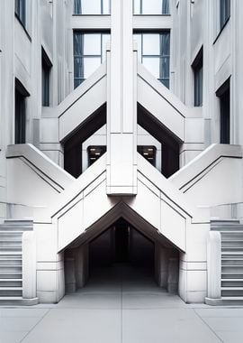 Modern Architecture Entrance