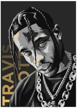 Travis Scott Portrait