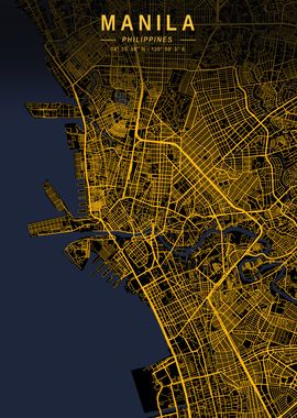 Manila Golden City Map