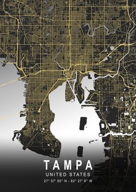 Tampa Silver City Map