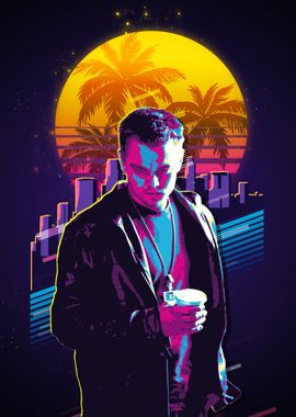 the departed Retro Art