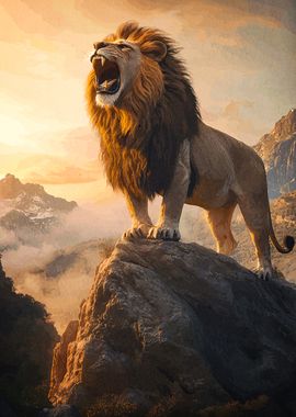 Lion King of the Mountain