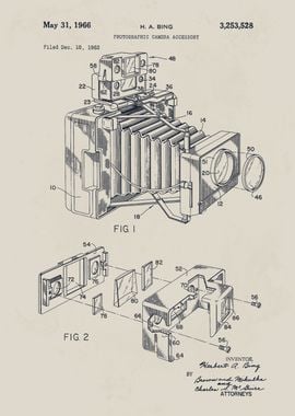 Camera Patent Illustration