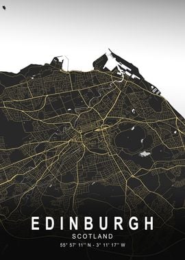 Edinburgh Silver City Map