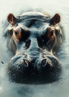 Hippopotamus Close-Up