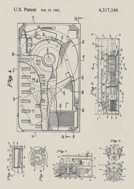 Compact magnetic disk storage system Patent 