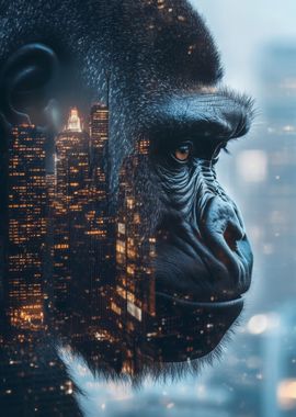 Gorilla Cityscape