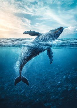 Humpback Whale Breaching