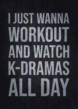 Workout and Watch K-Drama, Funny