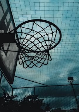 Basketball Hoop Silhouette