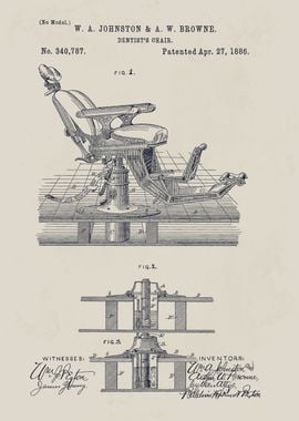 Dentist's Chair Patent