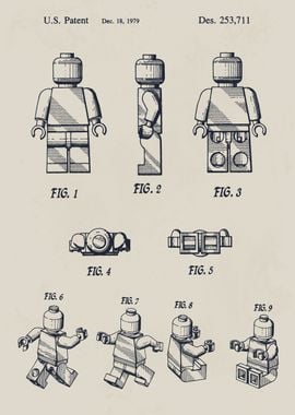 Toy Minifigure Patent