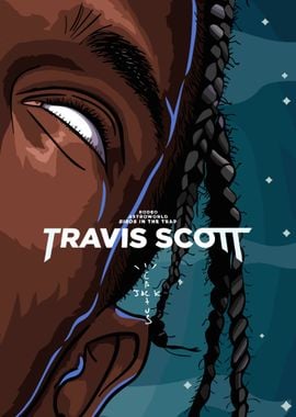 Travis Scott Portrait