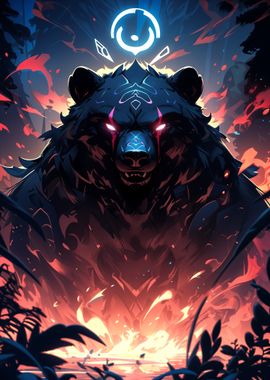 Fiery Bear Spirit