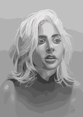 Lady Gaga Portrait