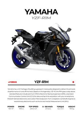 Yamaha R1M Motorcycle