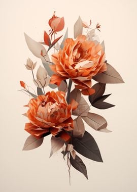 Geometric Floral Art