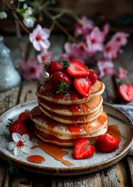 Strawberry Pancakes