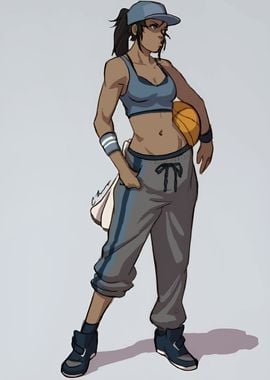 Basketball Player Illustration