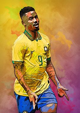 Gabriel Jesus Soccer Player