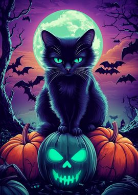 Black Cat Halloween