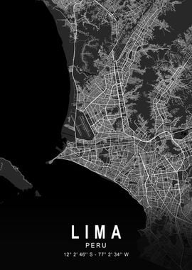 Lima City Map