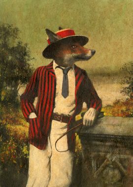 Vintage Fox in  Sports Jacket