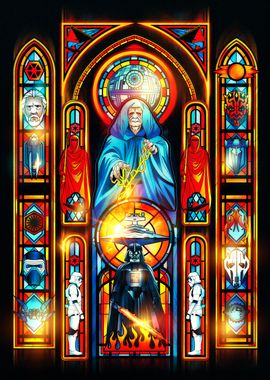 Sith Stained Glass