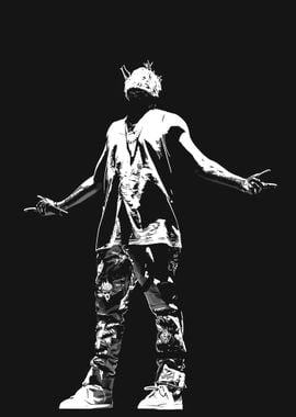 Kanye West Silhouette