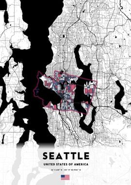 Seattle City Map