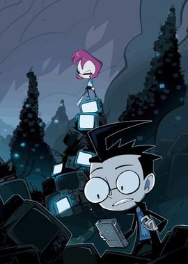 Invader Zim Comic Cover