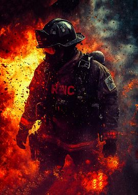 Firefighter Flames