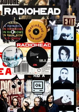 Radiohead Collage